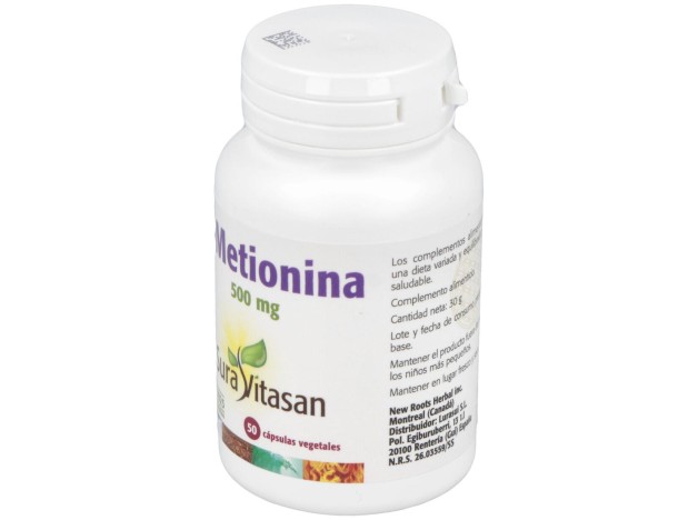 Sura Vitasan L-Metionina 500Mg 50Caps
