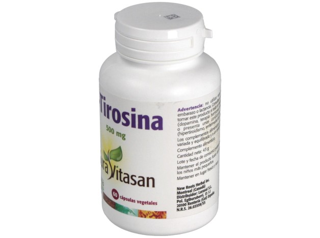 Sura Vitasan L-Tirosina 500Mg 60Caps
