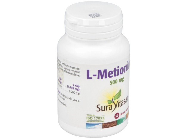 Sura Vitasan L-Metionina 500Mg 50Caps
