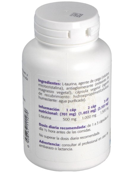 Sura Vitasan L-Taurina 500Mg 90Caps