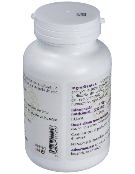 L-Lisina 500Mg. 100Cap.
