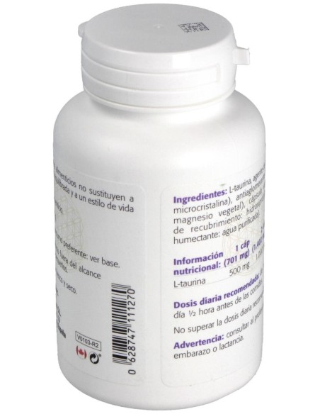 Sura Vitasan L-Taurina 500Mg 90Caps