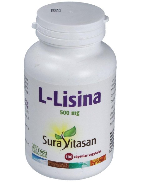 L-Lisina 500Mg. 100Cap.