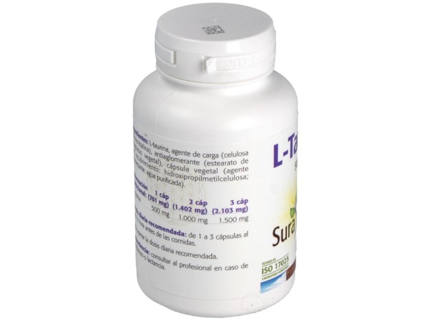 Sura Vitasan L-Taurina 500Mg 90Caps