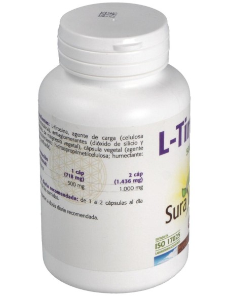 Sura Vitasan L-Tirosina 500Mg 60Caps