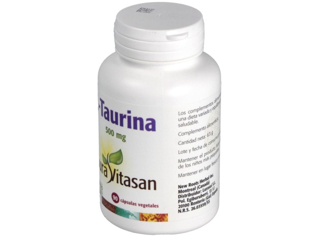 Sura Vitasan L-Taurina 500Mg 90Caps