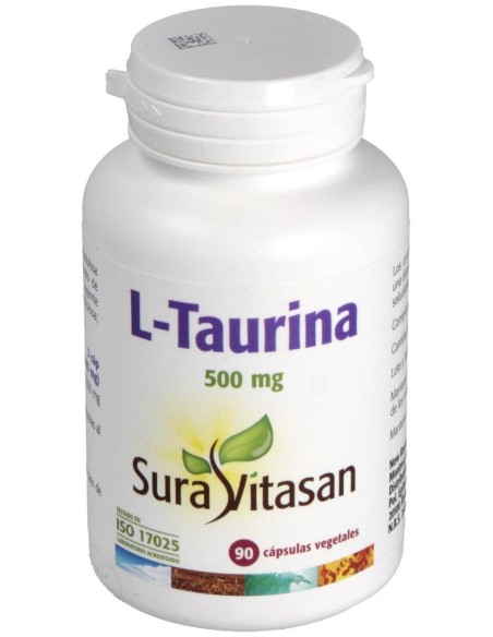 Sura Vitasan L-Taurina 500Mg 90Caps