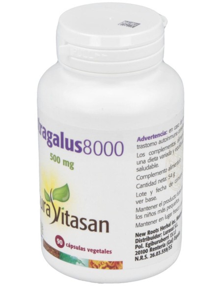 Sura Vitasan Astrágalus 8000 90 Cápsulas
