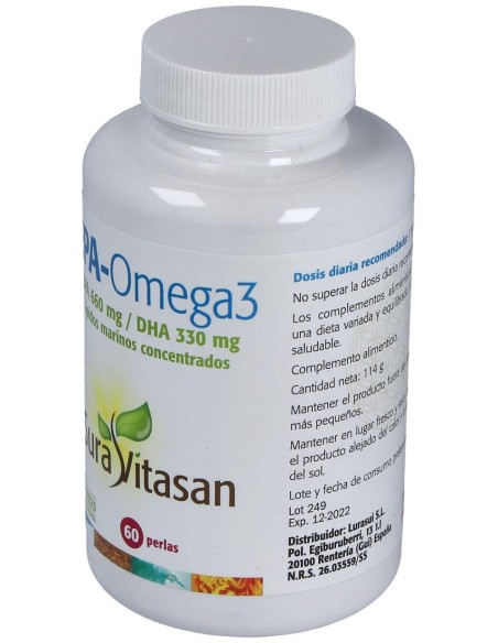 Sura Vitasan Epa Omega 3 1414Mg 60Perlas