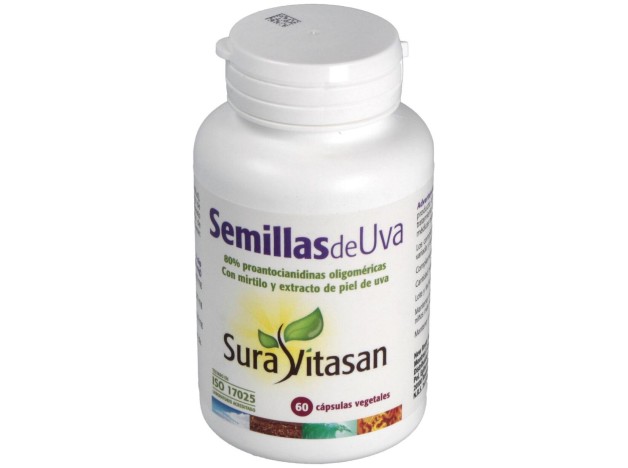 Sura Vitasan Uva Semilla 60Mg 60Caps