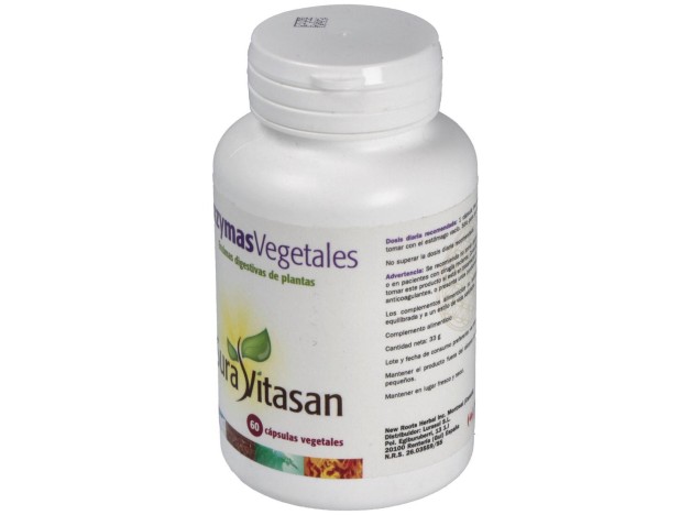 Enzymas Vegetales 60Cap.