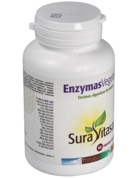 Enzymas Vegetales 60Cap.