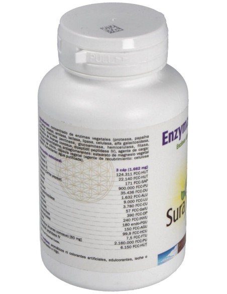 Enzymas Vegetales 60Cap.