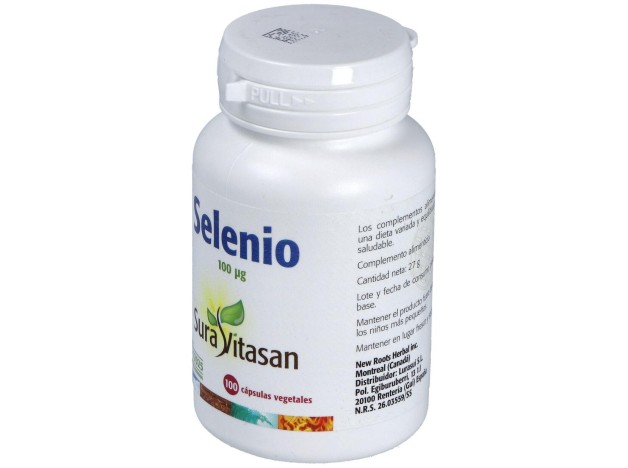 Selenio L-Selenometionina 100Mcg. 100Cap.