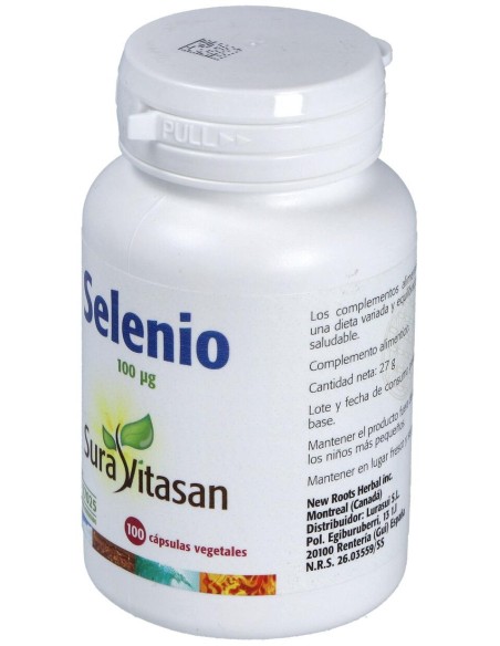 Selenio L-Selenometionina 100Mcg. 100Cap.
