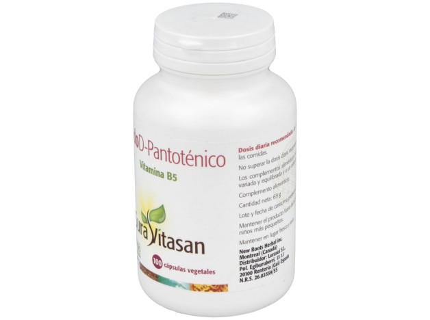Sura Vitasan Acido Pantotenico 500Mg 100Caps