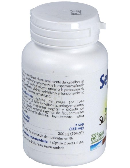Selenio L-Selenometionina 100Mcg. 100Cap.