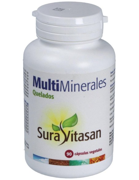 Sura Vitasan Multi Minerales Quelados 90Caps