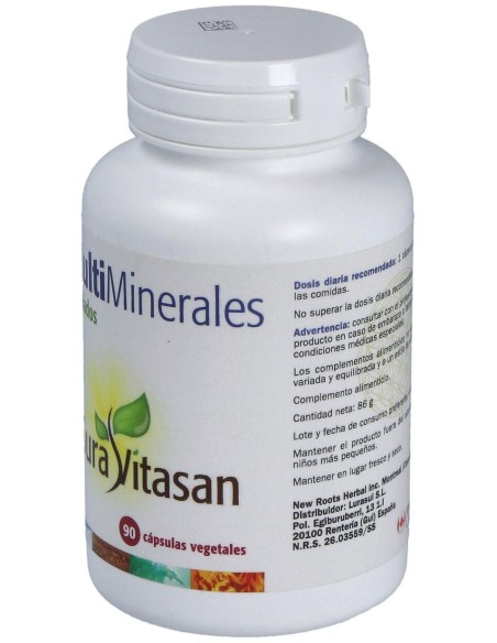 Sura Vitasan Multi Minerales Quelados 90Caps