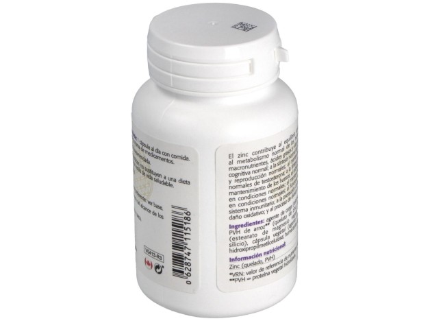 Zinc Pvh Quelado 25Mg. 100Comp.
