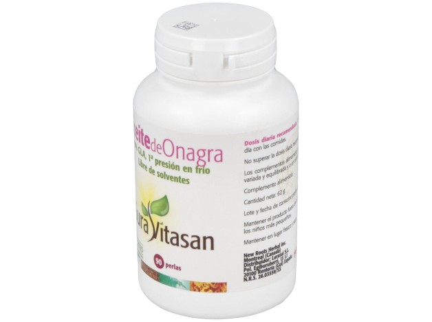 Sura Vitasan Aceite De Onagra 500Mg 90 Perlas