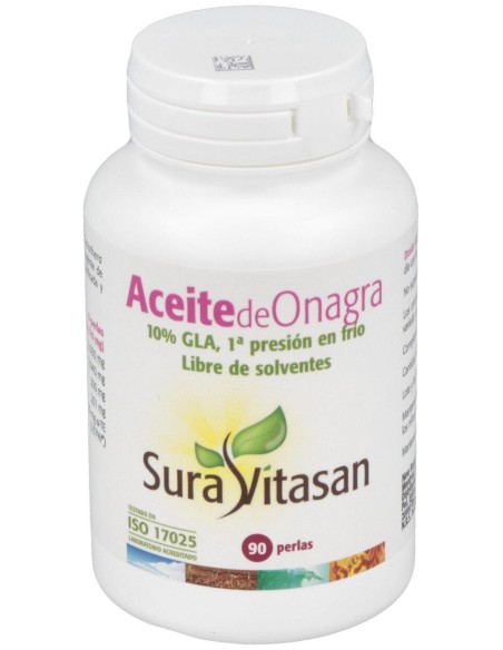 Sura Vitasan Aceite De Onagra 500Mg 90 Perlas