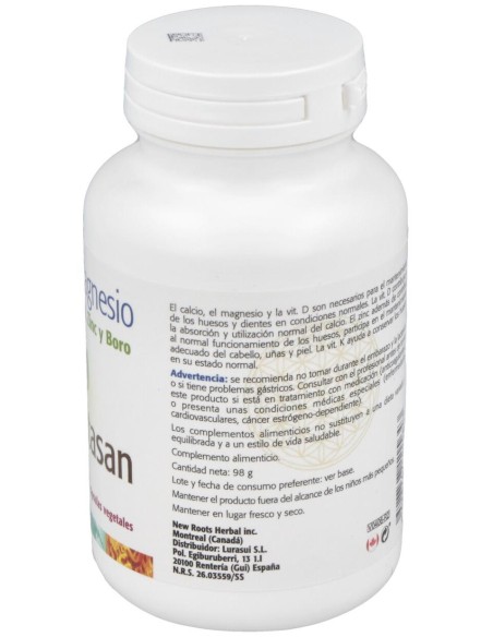 Sura Vitasan Calcio %26 Magnesio + D + K + Zinc + Boro 100Cáps