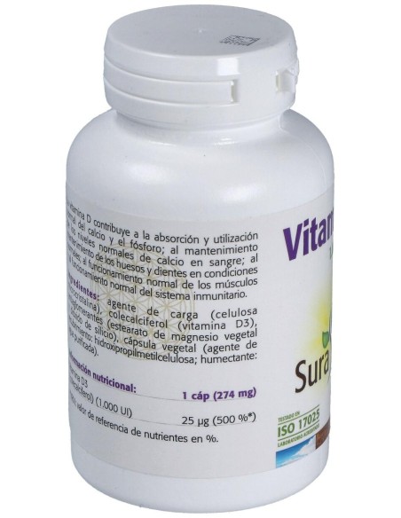 Sura Vitasan Vit. D3 1000Ui 60Caps