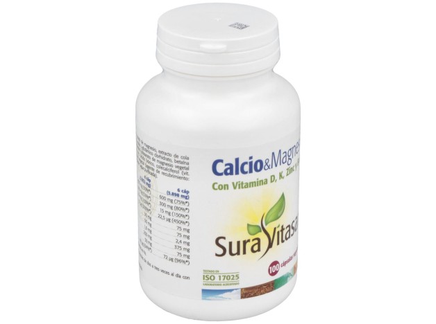 Sura Vitasan Calcio %26 Magnesio + D + K + Zinc...