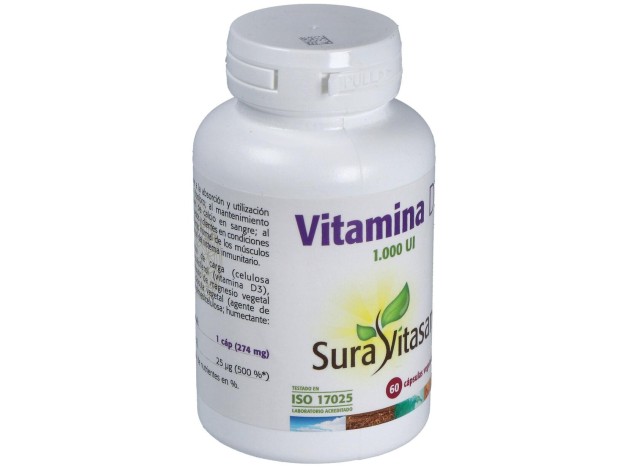 Sura Vitasan Vit. D3 1000Ui 60Caps
