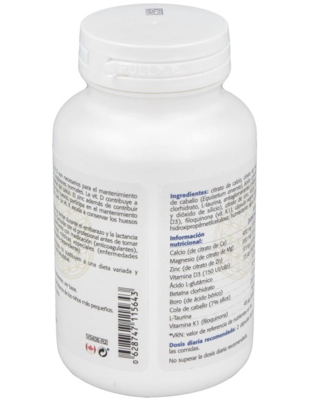 Sura Vitasan Calcio %26 Magnesio + D + K + Zinc + Boro 100Cáps