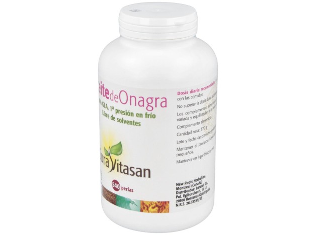 Sura Vitasan Aceite De Onagra 500Mg 540 Perlas