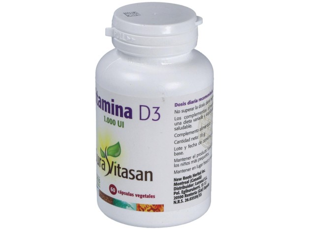 Sura Vitasan Vit. D3 1000Ui 60Caps