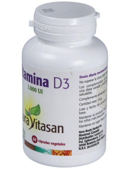 Sura Vitasan Vit. D3 1000Ui 60Caps