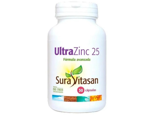 Sura Vitasan Ultra Zinc 50Mg 30 Cápsulas