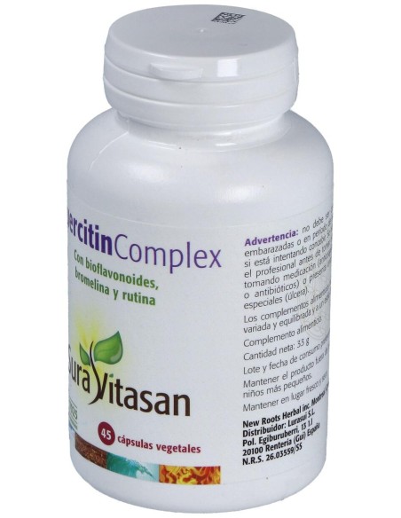 Sura Vitasan Quercitina 600 Mg 45 Cápsulas