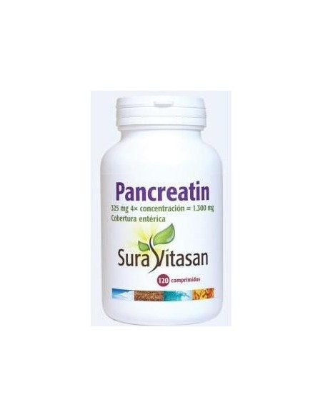 Sura Vitasan Pancreatin 120 Cápsulas