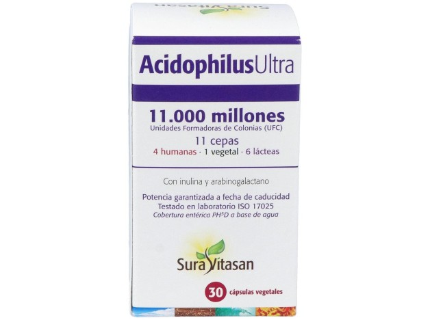 Sura Vitasan Acidophilus Ultra 30 Cápsulas