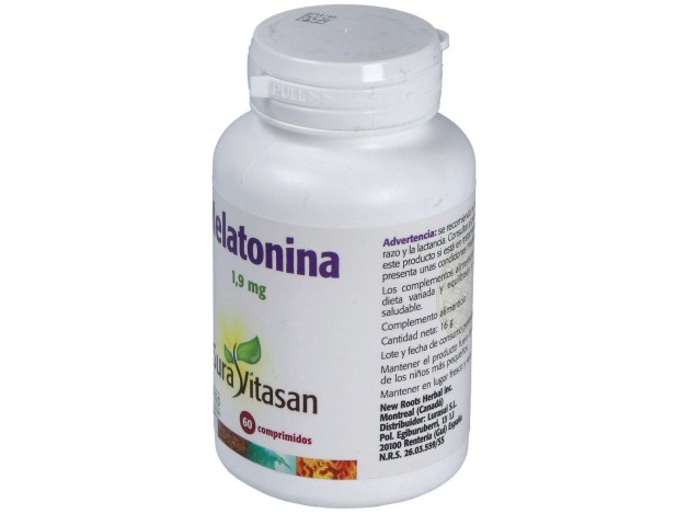 Sura Vitasan Melatonina 1_9Mg 60Comp
