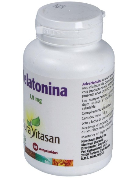 Sura Vitasan Melatonina 1_9Mg 60Comp