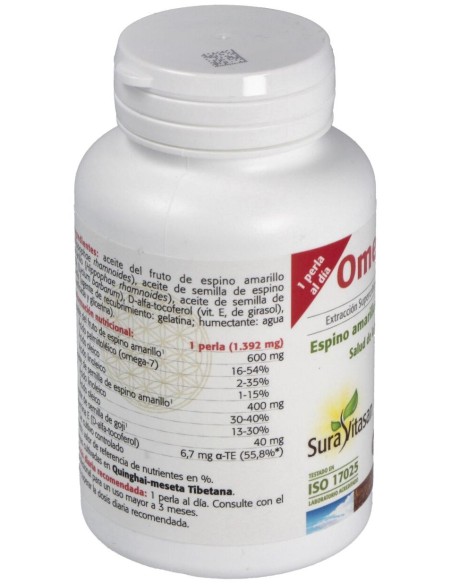 Sura Vitasan Omega 7+ 30 Perlas