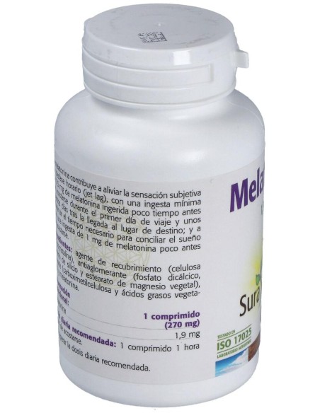 Sura Vitasan Melatonina 1_9Mg 60Comp
