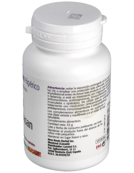 Sura Vitasan Hierba De San Juan Hiperico 60Caps