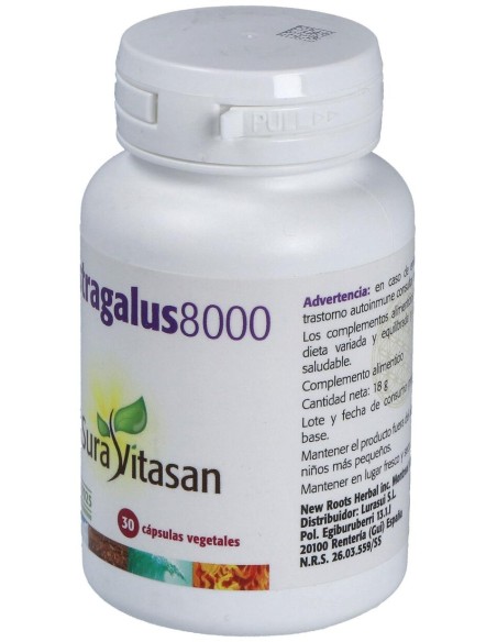 Sura Vitasan Astrágalus 8000 30 Cápsulas