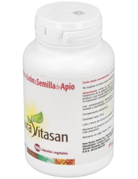 Sura Vitasan Diente Leon Semillas Apio 100Caps