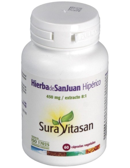 Sura Vitasan Hierba De San Juan Hiperico 60Caps