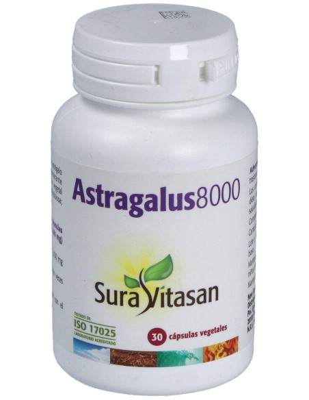 Sura Vitasan Astrágalus 8000 30 Cápsulas