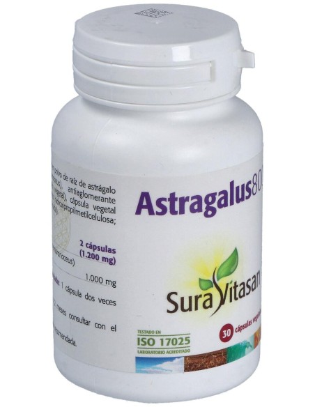 Sura Vitasan Astrágalus 8000 30 Cápsulas