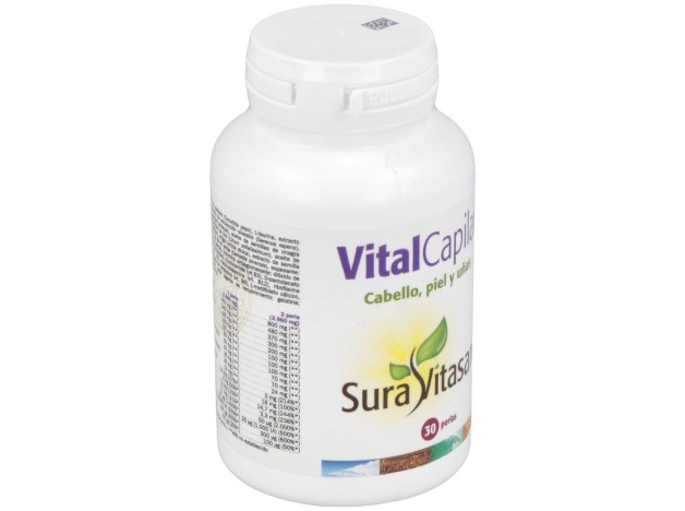 Vital Capilar Cabello,Piel Y Uñas 30Perlas
