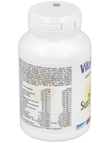 Vital Capilar Cabello,Piel Y Uñas 30Perlas